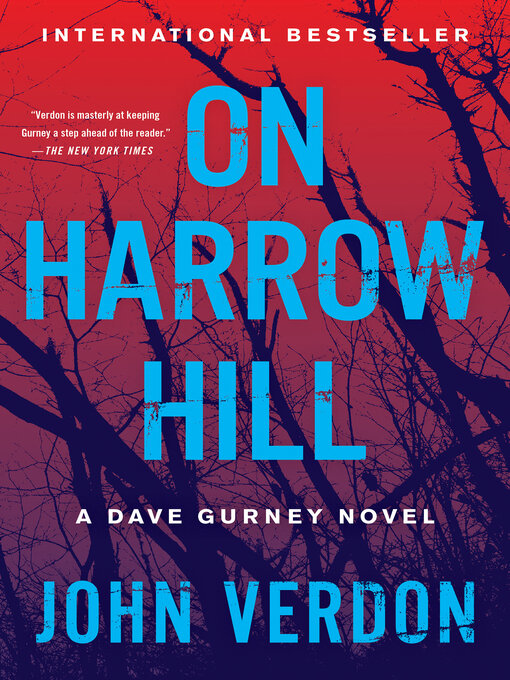 Title details for On Harrow Hill by John Verdon - Wait list